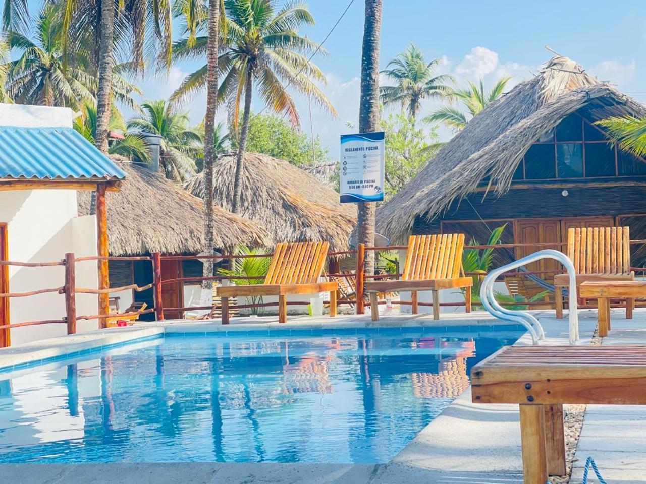 Ecohotel Kocoluu 圣贝尔纳多德尔比恩托 外观 照片